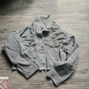 Princess Polly cropped Jean jacket